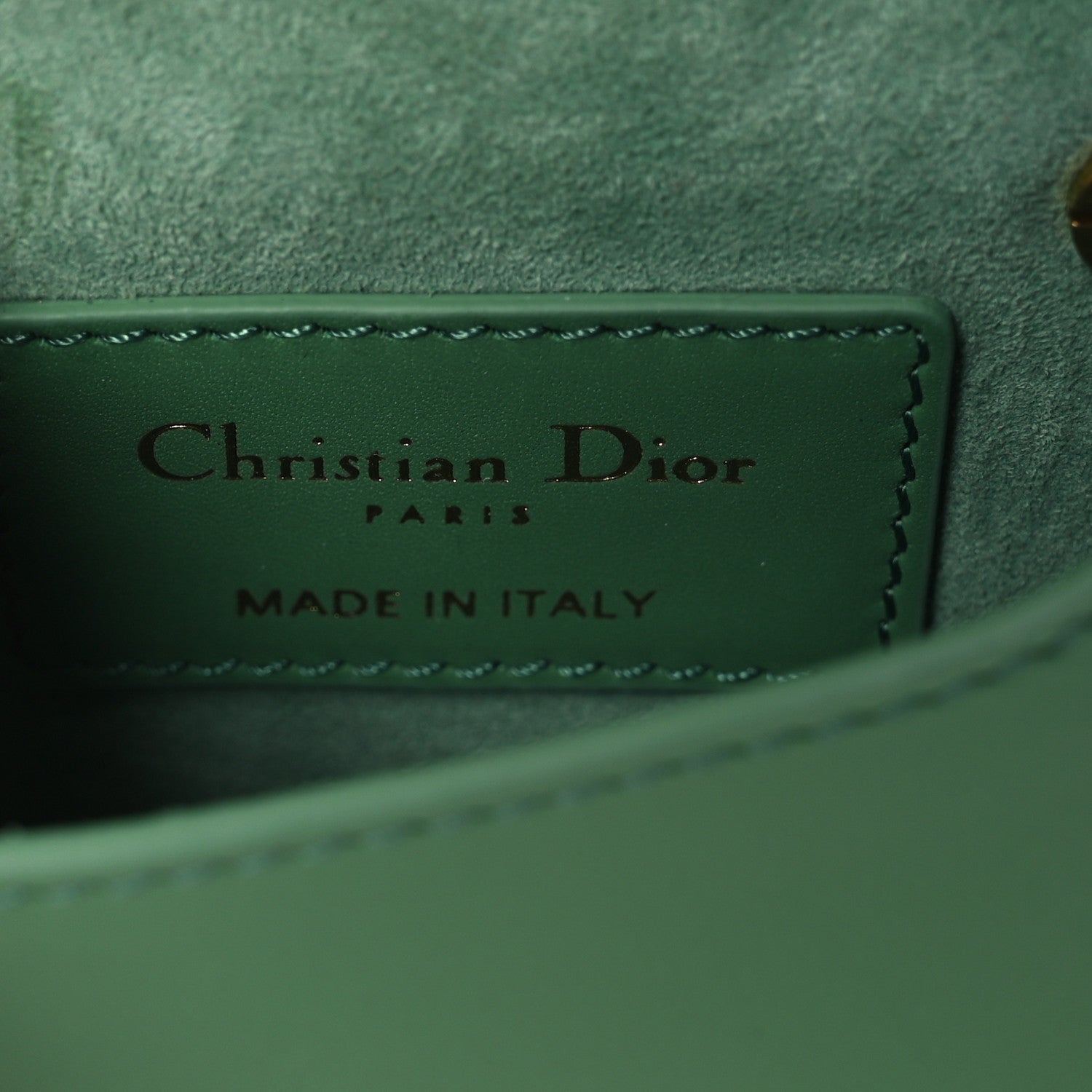 Christian Dior Box Calfskin Micro Bobby Bag Sage Green 6 of 10