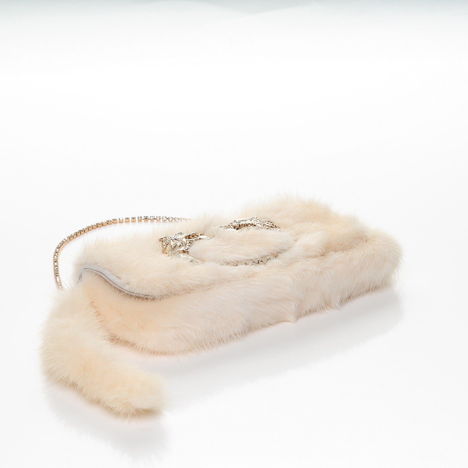 Gucci Mink Jewel Dragon Evening Bag 4 of 7