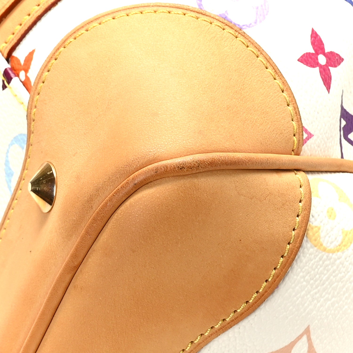 Louis Vuitton Monogram Multicolor Courtney MM White 8 of 10