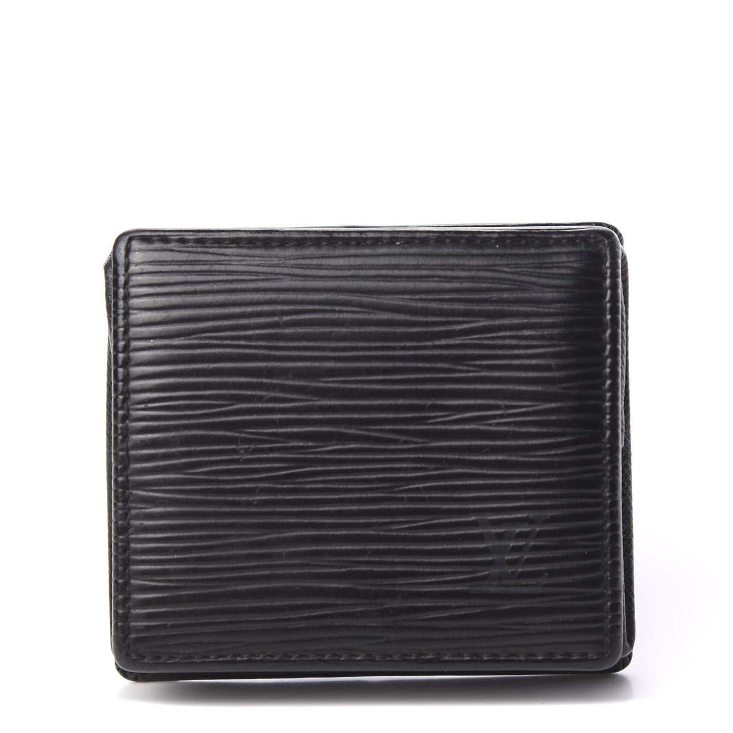 Epi Porte-Monnaie Boite Coin Purse Black