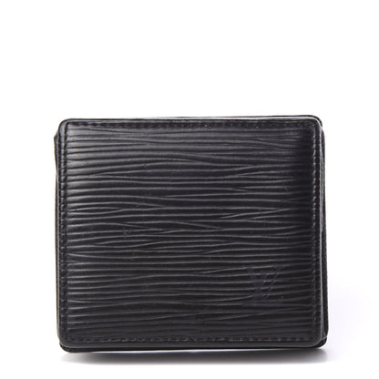 Louis Vuitton Epi Porte-Monnaie Boite Coin Purse Black 1 of 7