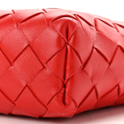 Bottega Veneta Nappa Intrecciato Crossbody Bright Red 10 of 10