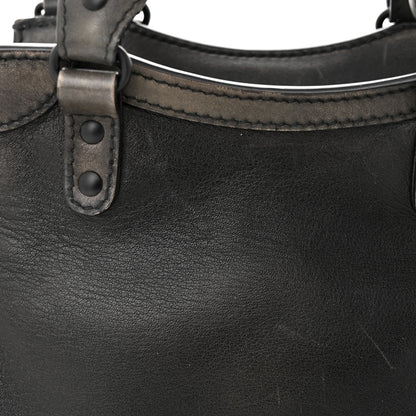 Balenciaga Used Calfskin Black Hardware Mini Neo Classic City Black 12 of 15