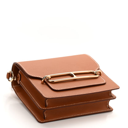 Hermes Evercolor Mini Sac Roulis Gold 4 of 11