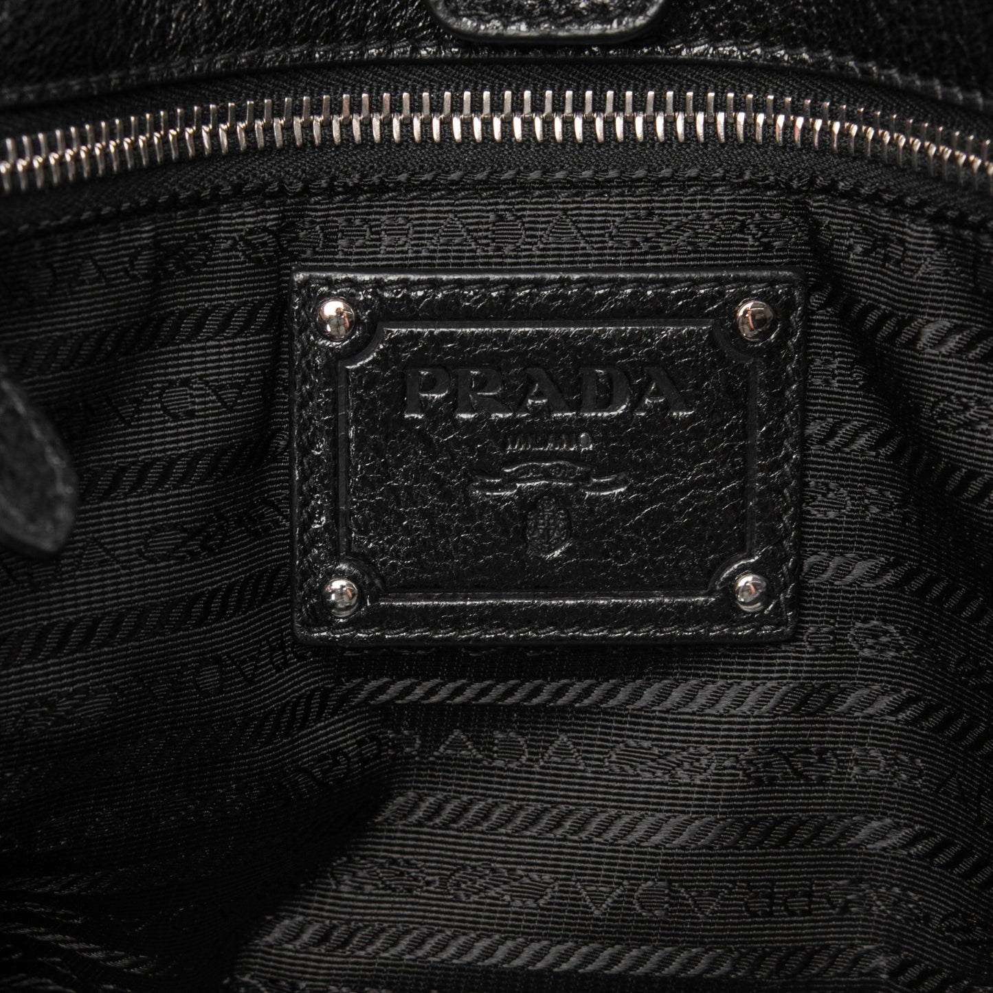 Cervo Lux Tote Nero Black