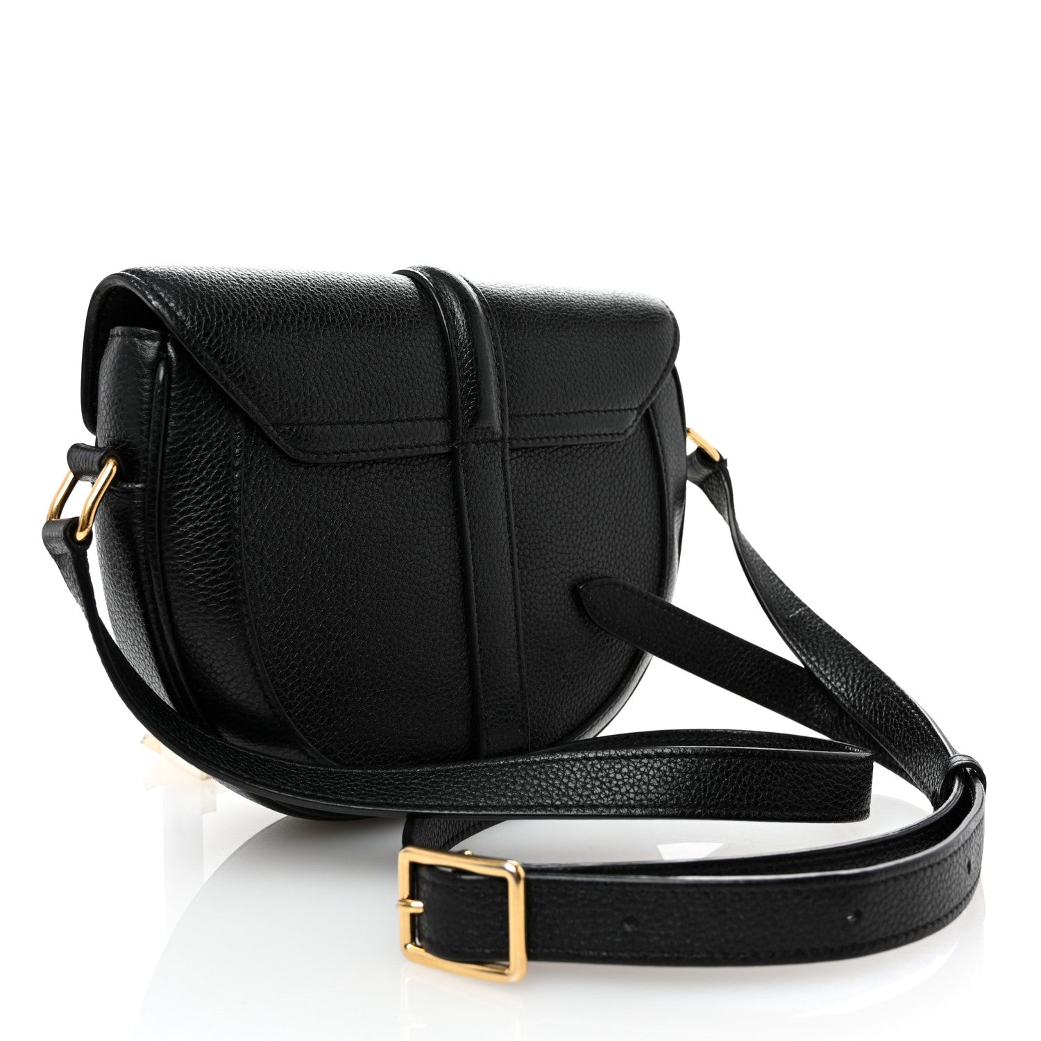Celine Grained Calfskin Besace Small 16 Black 3 of 14