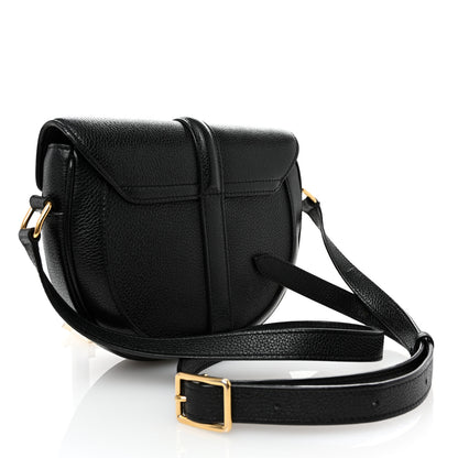 Celine Grained Calfskin Besace Small 16 Black 3 of 14