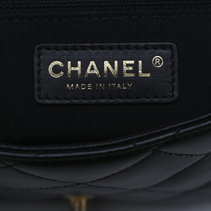 Chanel Lambskin Quilted CC Medium Dynasty Flap Black 6 of 10