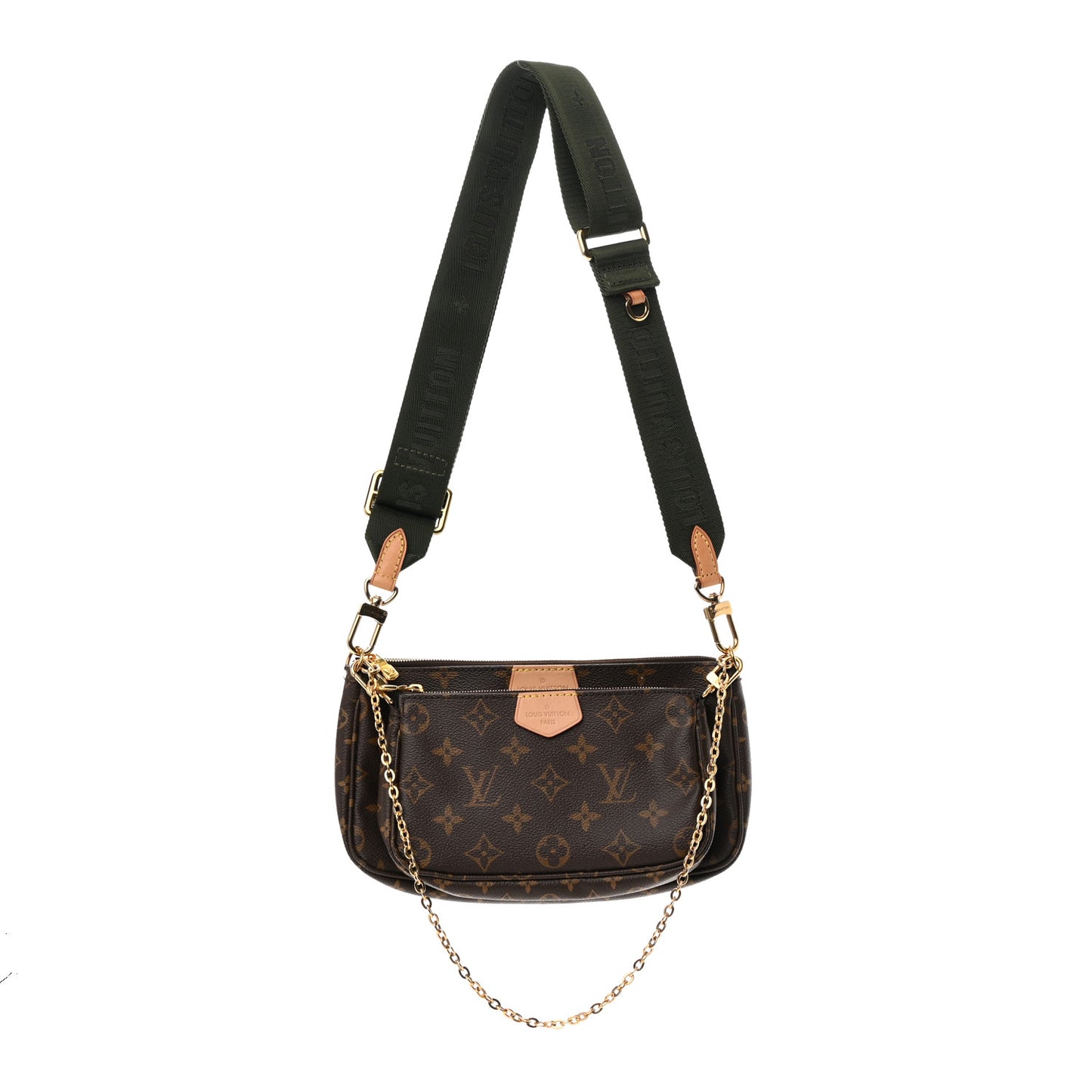 Monogram Multi Pochette Accessories Kaki