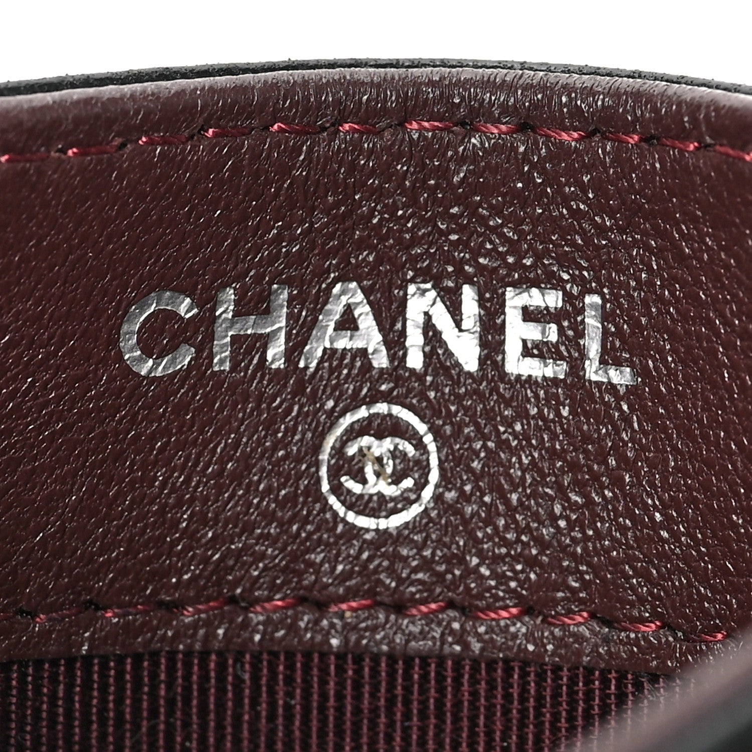 Chanel Lambskin Quilted Card Holder Black 6 of 7