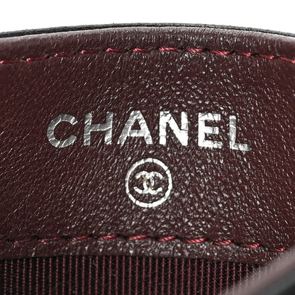 Chanel Lambskin Quilted Card Holder Black 6 of 7