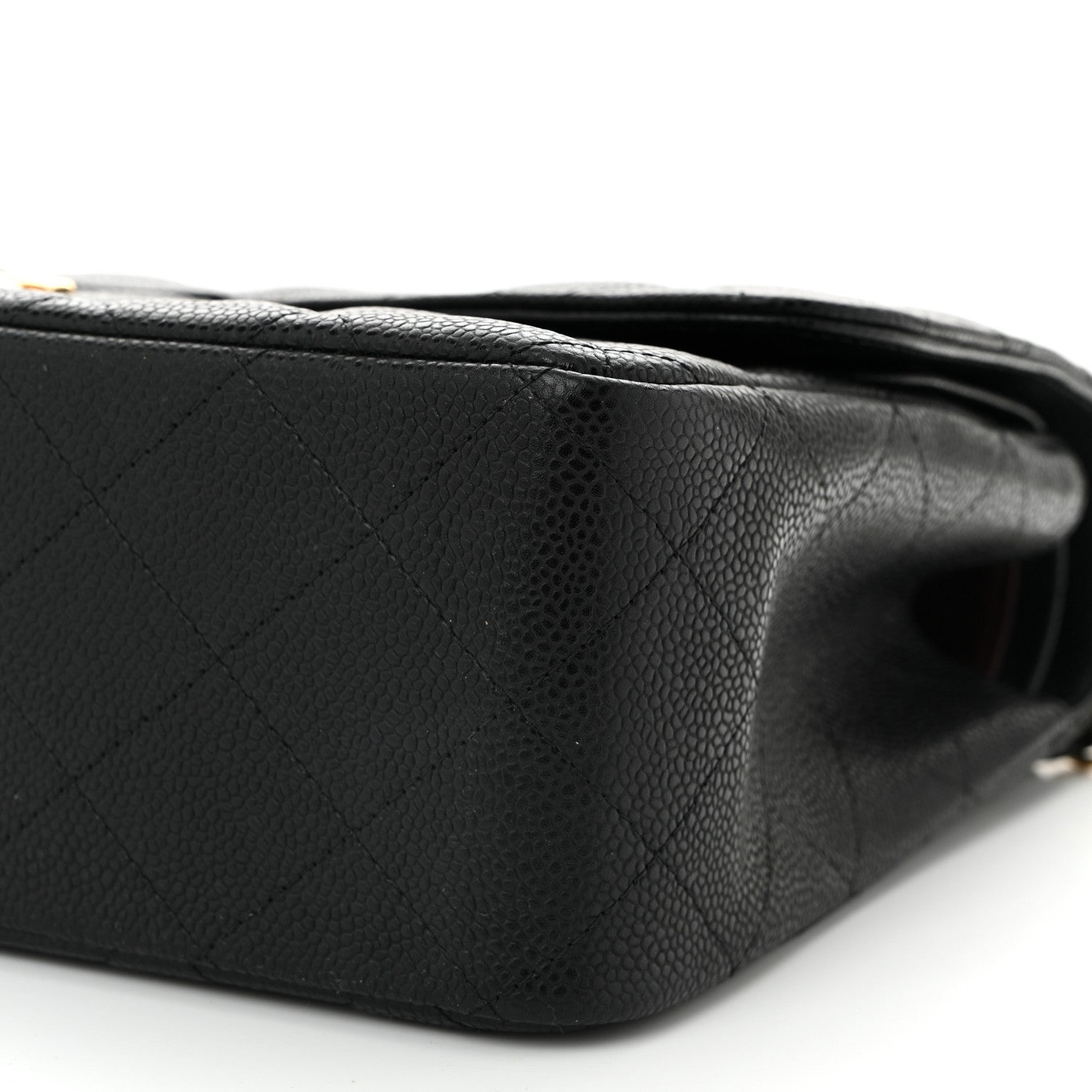Chanel Caviar Quilted Jumbo Double Flap Black 9 of 9