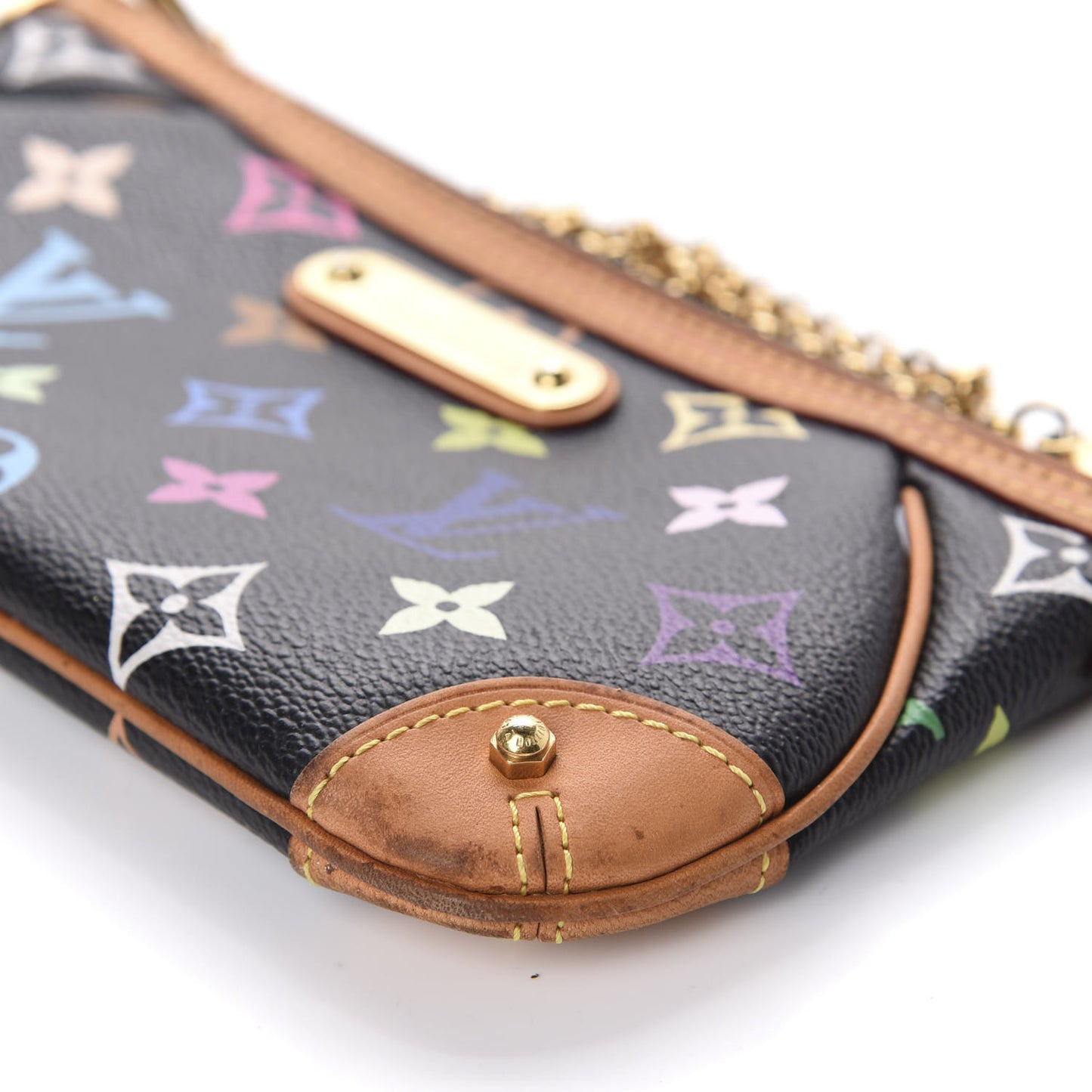 Monogram Multicolor Pochette Milla MM Black
