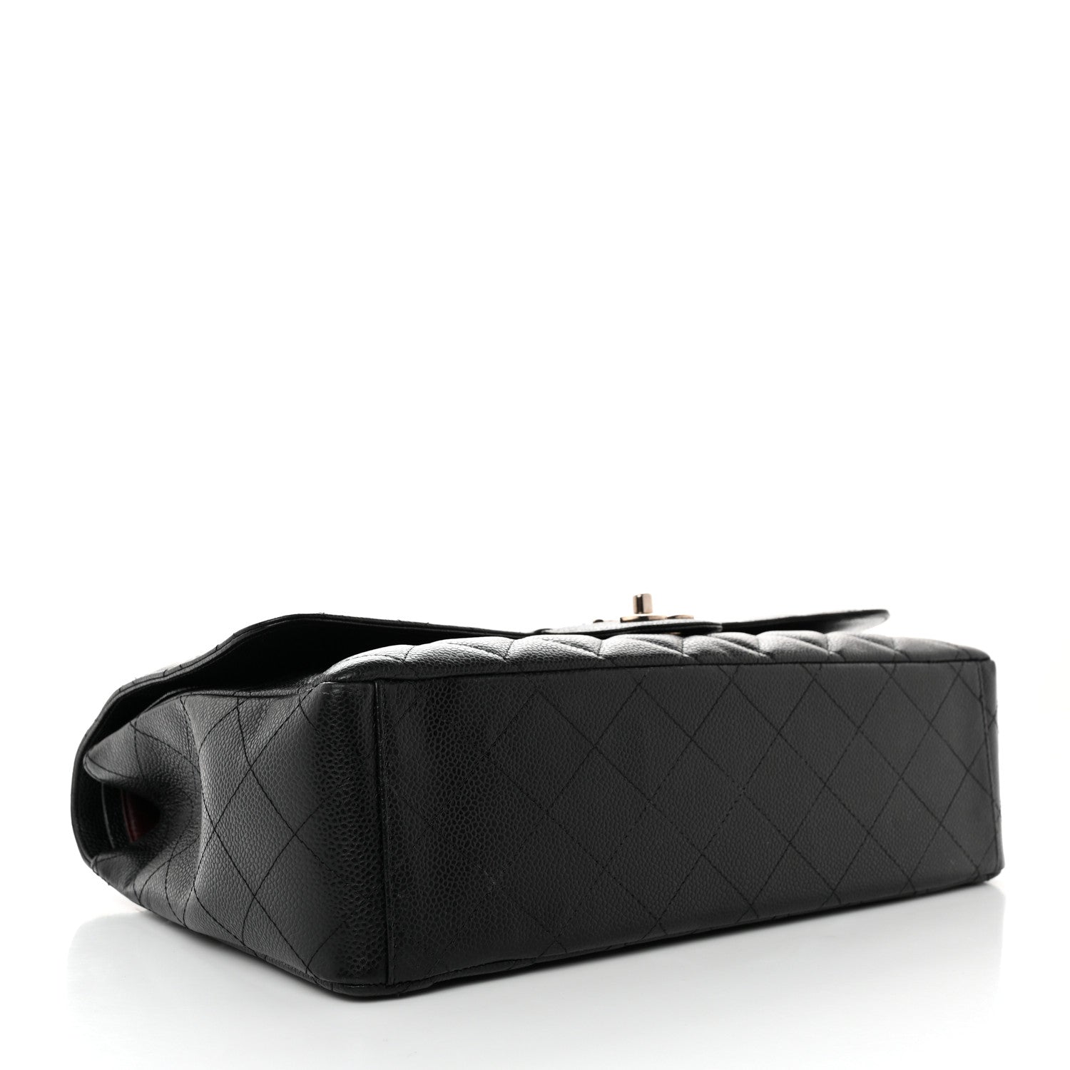 Chanel Caviar Quilted Maxi Double Flap Black 4 of 13