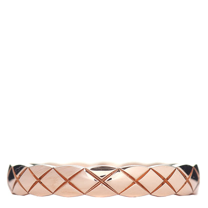 Chanel 18K Beige Gold Mini Coco Crush Ring 53 6.25 3 of 5