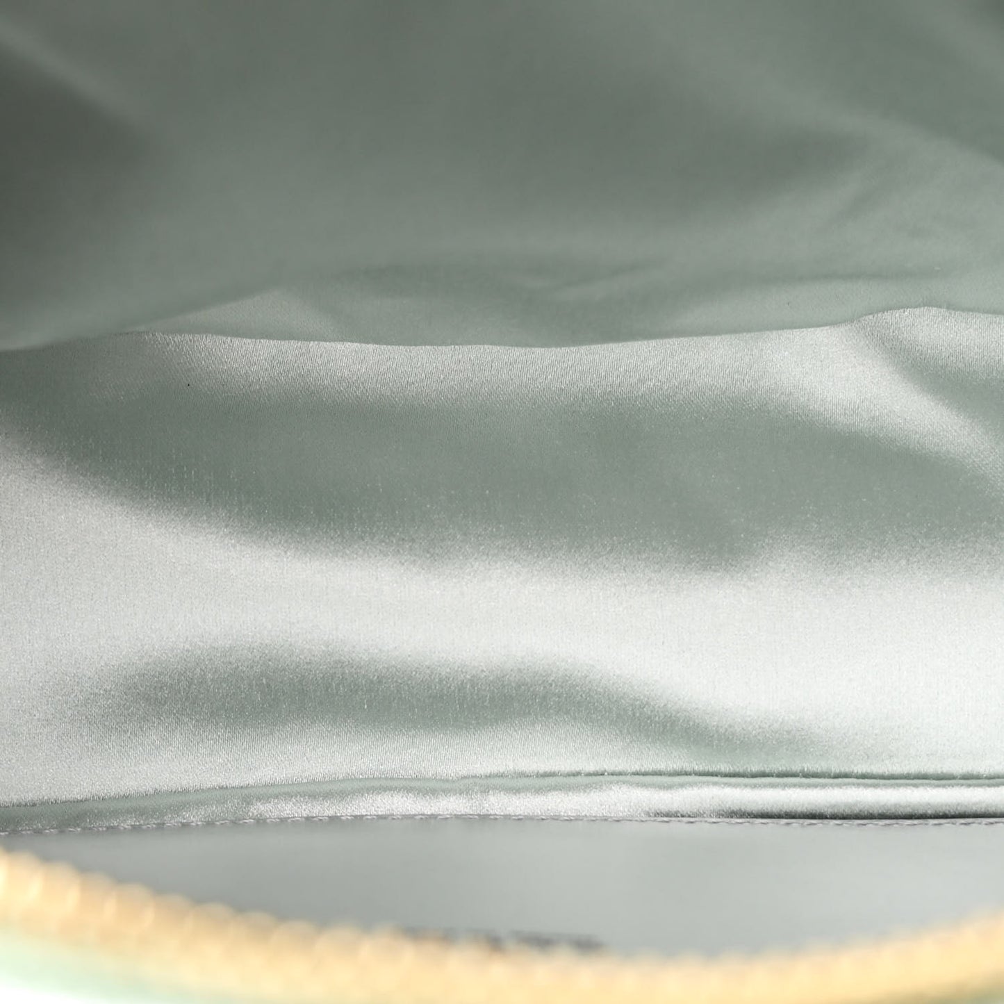 Iridescent Nappa Chevron Matelasse Small GG Marmont Chain Shoulder Bag Iridescent Salvy Green