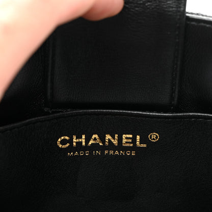 Chanel Caviar Quilted Mini Bucket Bag Black 6 of 9