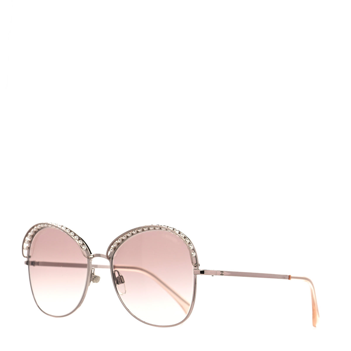 Chanel Pearl Sunglasses 4246-H Pink Gold 1084639 – FASHIONPHILE display picture 2