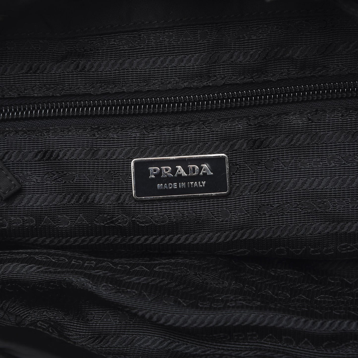 Nylon Vela Medium Backpack Black