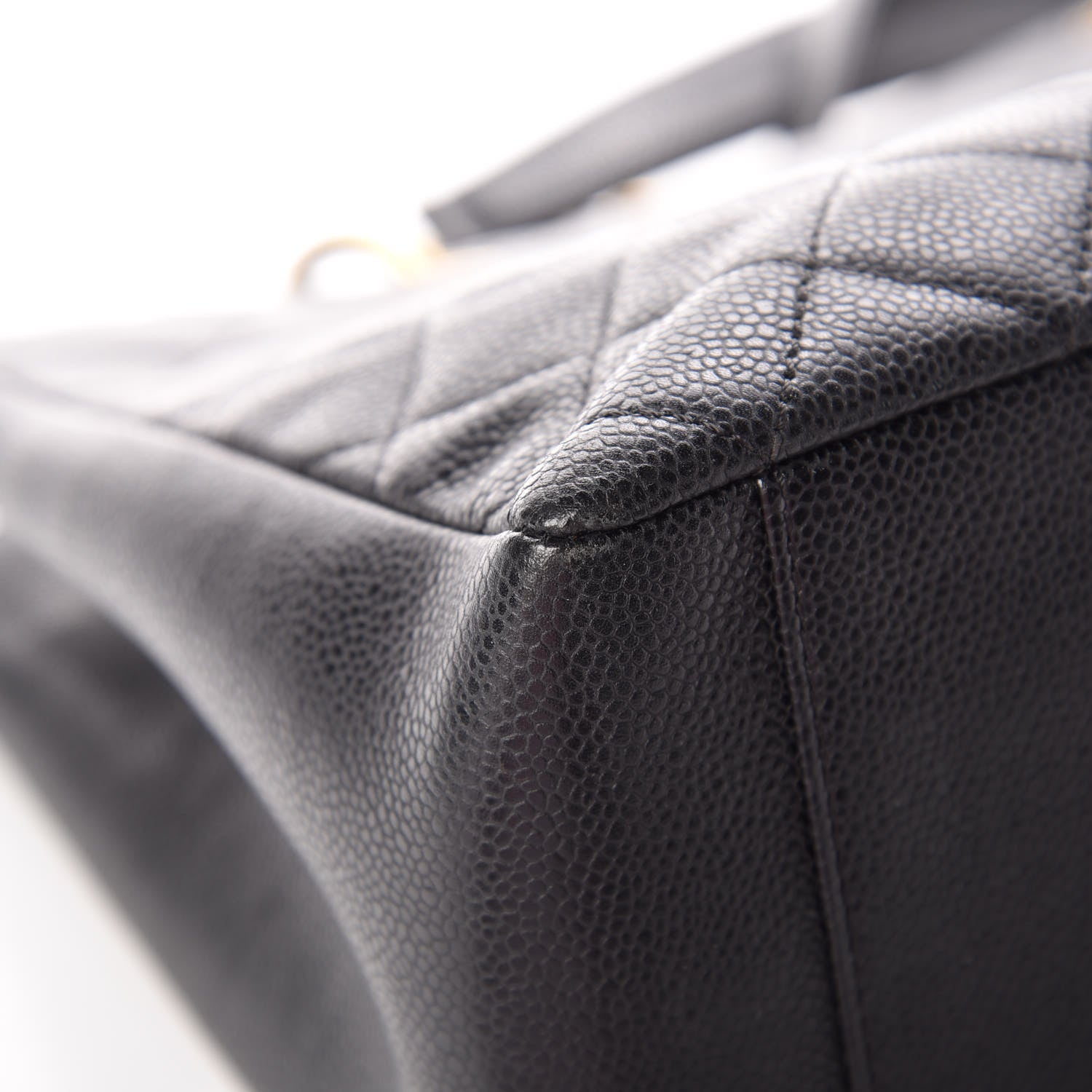 Chanel Caviar Quilted Grand Shopping Tote GST Black 8 of 11