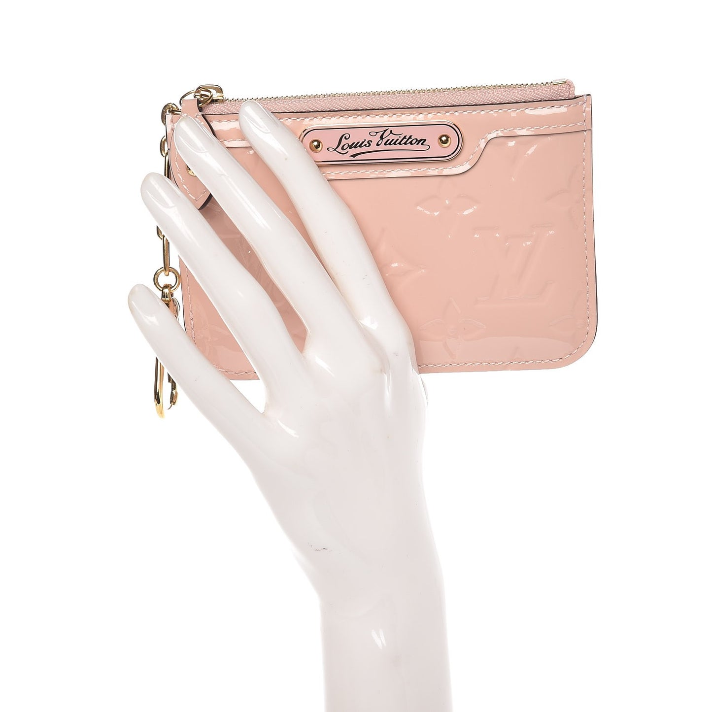 Vernis Key Pouch Rose Ballerine
