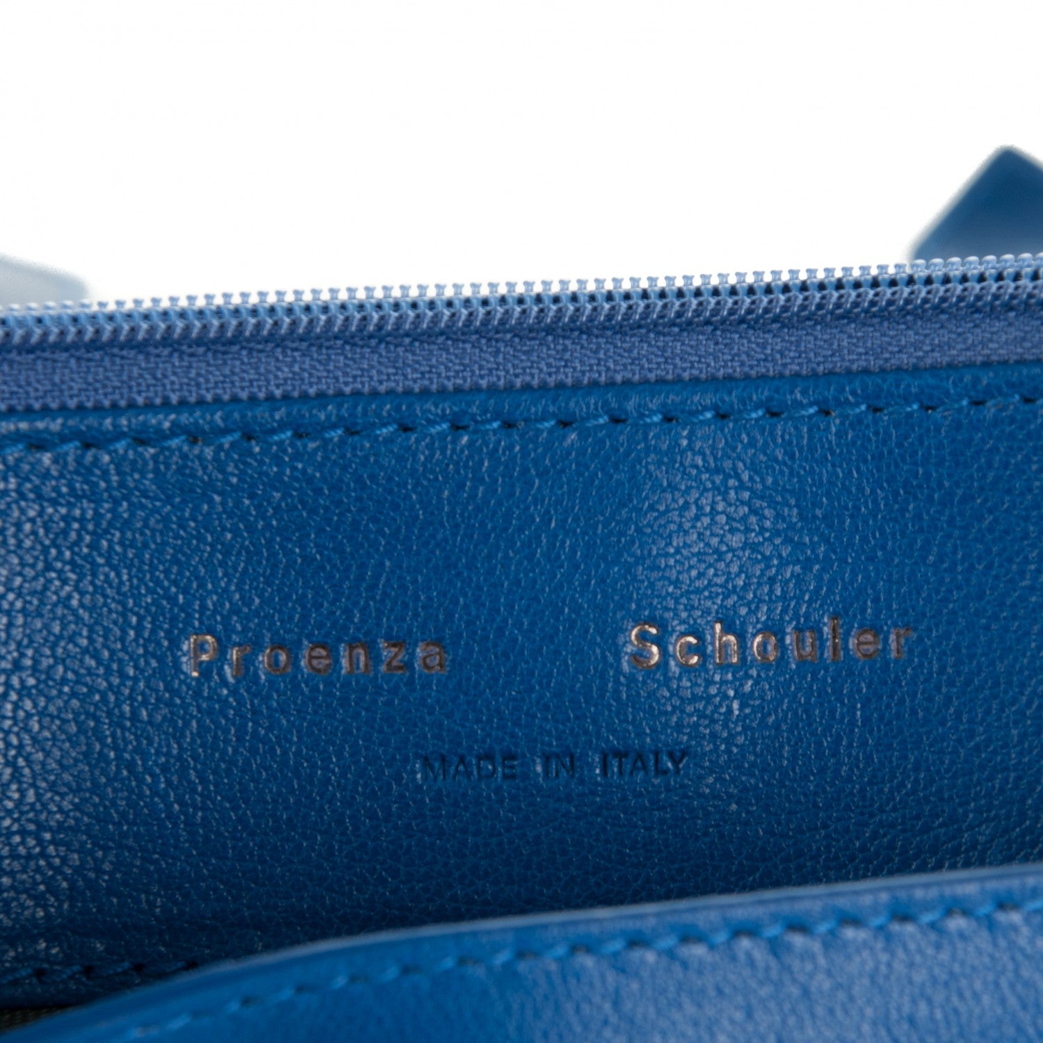 Proenza Schouler Lambskin Large PS1 Chain Wallet Royal Blue 7 of 7
