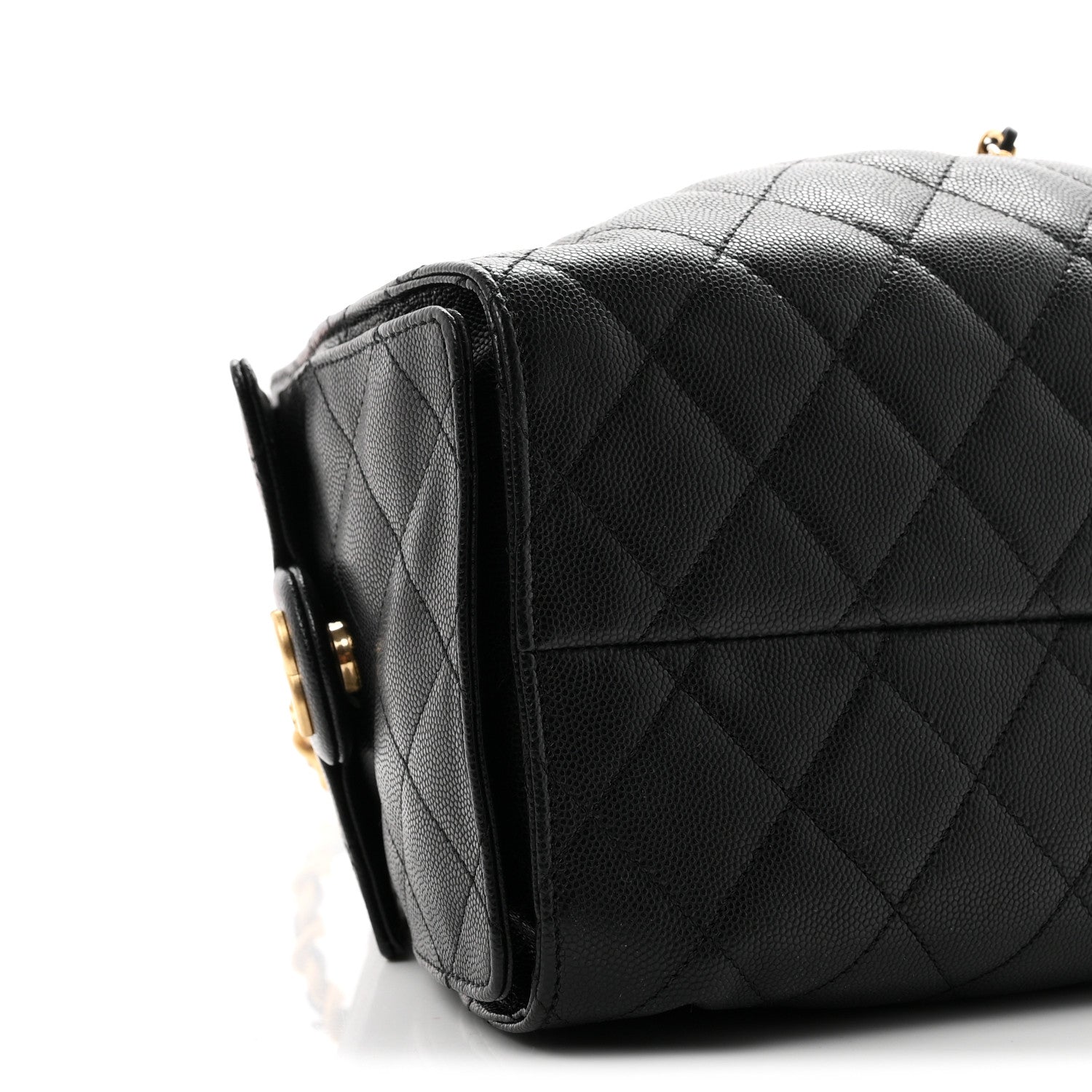 Chanel Caviar Quilted Small Chanel 25 Handbag Black 9 of 10