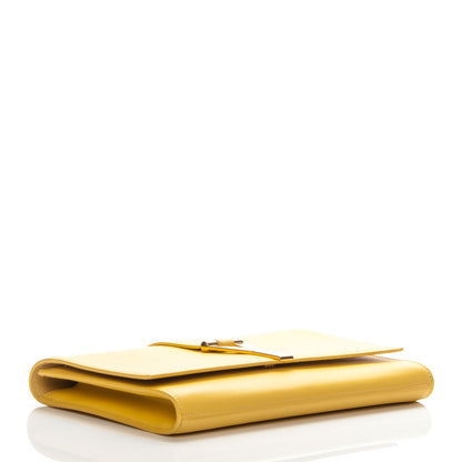 Saint Laurent Calfskin Classic Y Ligne Clutch Soleil 4 of 8