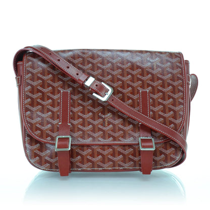 Goyard Goyardine Belvedere MM Messenger Bag Red 1 of 9