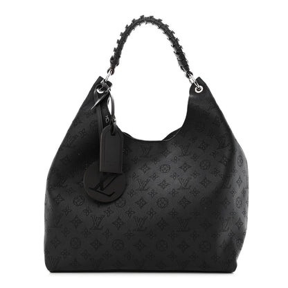 Louis Vuitton Mahina Carmel Hobo Black 1 of 9