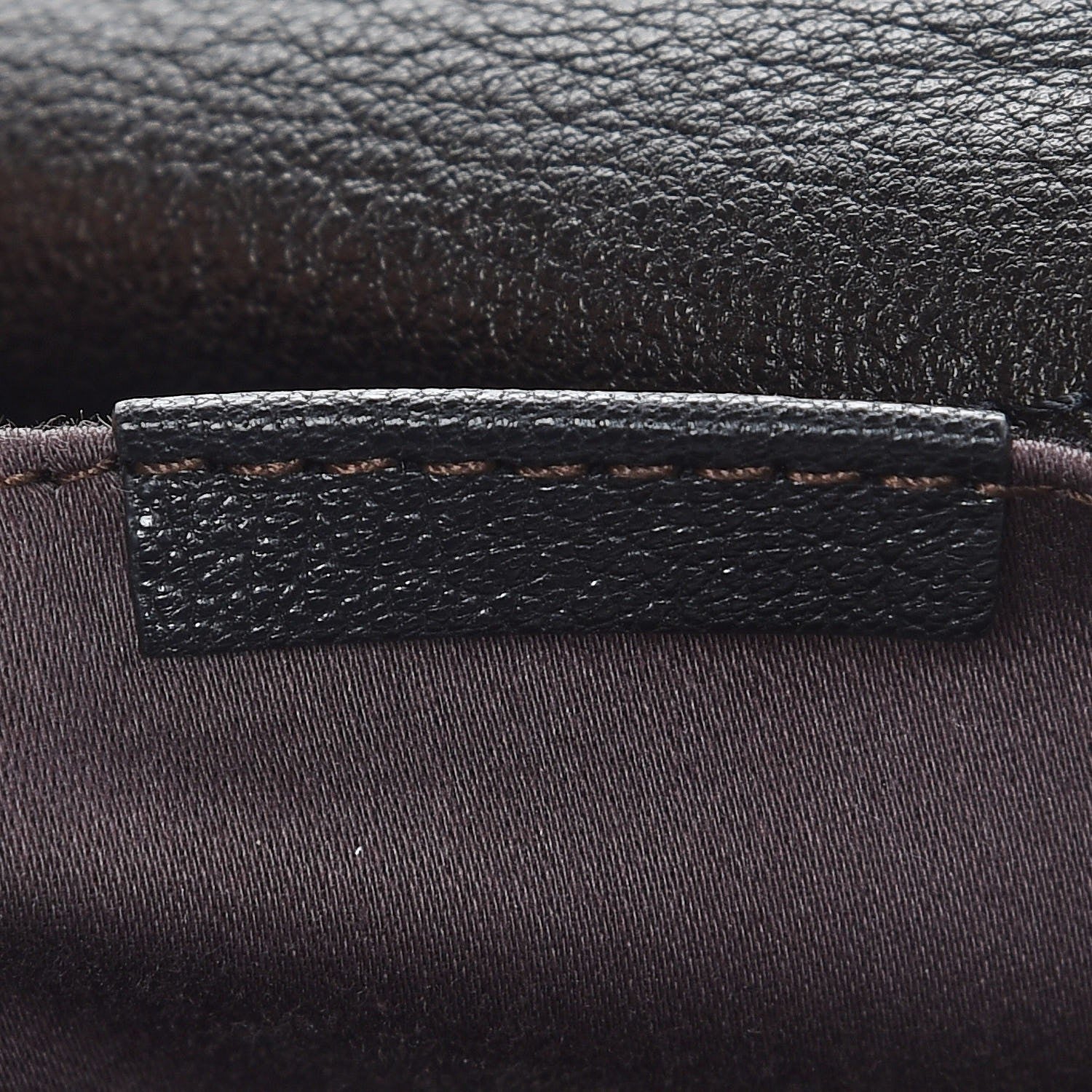 Chloe Sheepskin Vanessa Chain Shoulder Bag Black 7 of 7