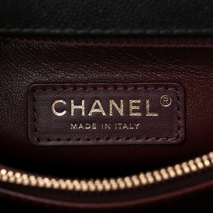 Chanel Caviar Quilted Small Coco Handle Flap Black 6 of 11