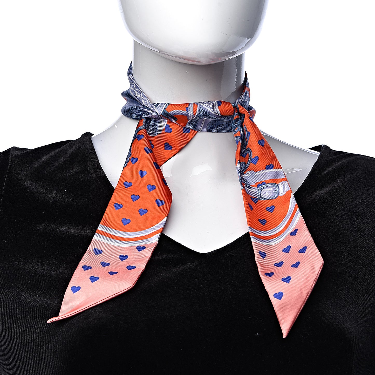 Silk Brides de Gala Love Twilly Orange Gris Bleuete Saumon