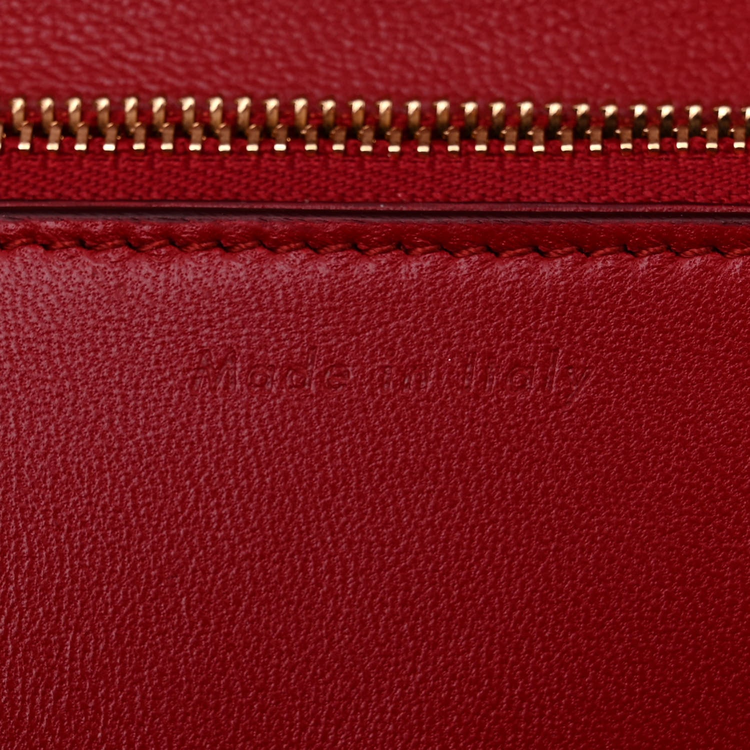 Celine Box Calfskin Medium Classic Box Flap Bag Red 7 of 13