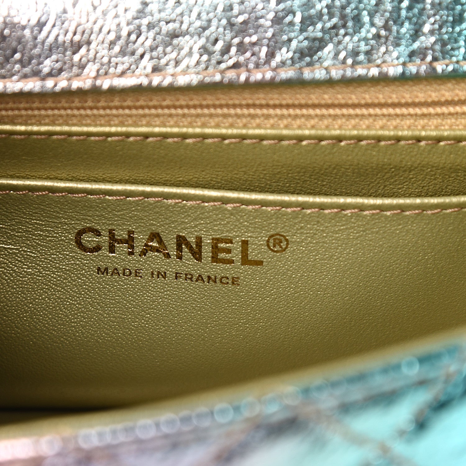 Chanel Metallic Goatskin Quilted Mini 2.55 Reissue Flap Multicolor 5 of 9