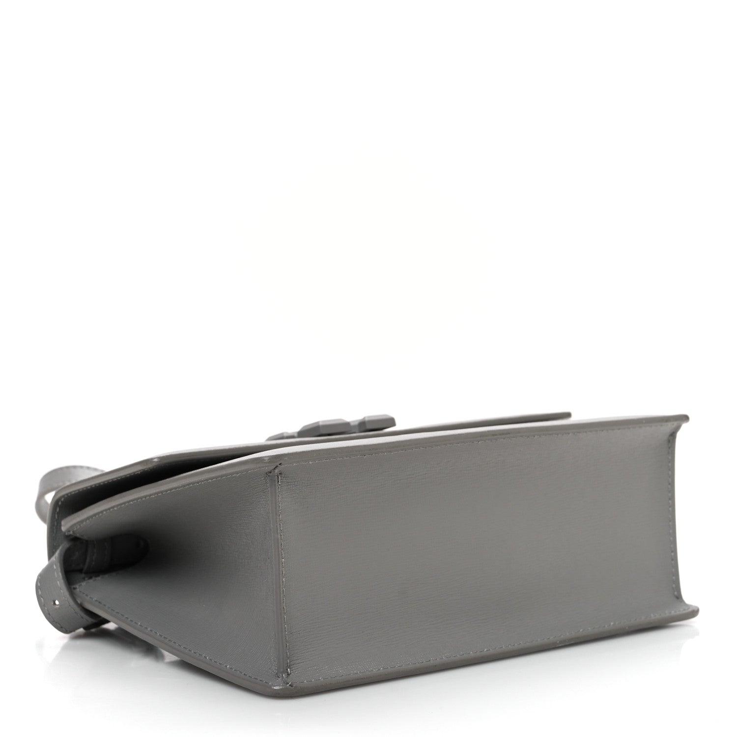 Off-White Saffiano Jitney 1.4 Top Handle Bag Grey 4 of 14