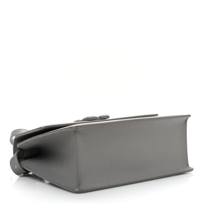 Off-White Saffiano Jitney 1.4 Top Handle Bag Grey 4 of 14