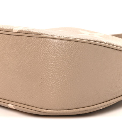Louis Vuitton Empreinte Monogram Giant Bagatelle NM Tourterelle Creme 9 of 10