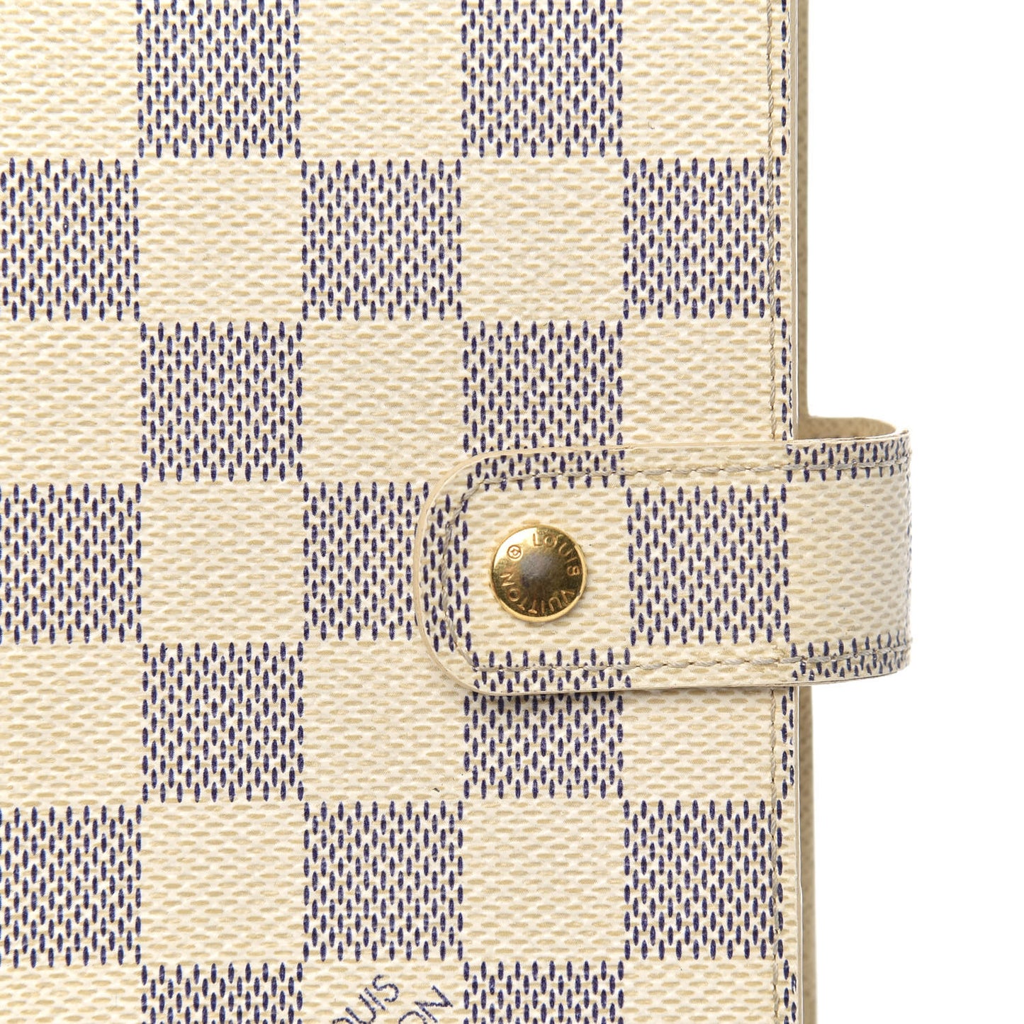 Damier Azur Medium Ring Agenda Cover