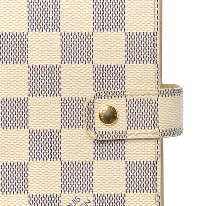 Louis Vuitton Damier Azur Medium Ring Agenda Cover 8 of 9