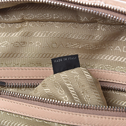 Prada Nappa Gaufre Dome Satchel Cipria 7 of 13