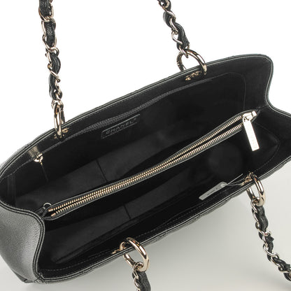 Chanel Caviar Quilted Grand Shopping Tote GST Black 5 of 7