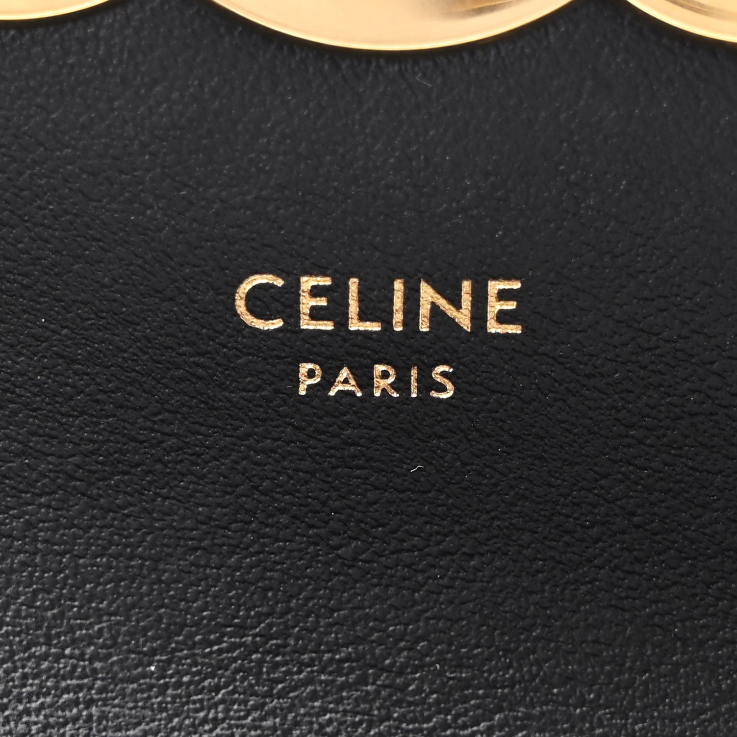 Shiny Calfskin Mini Claude Black