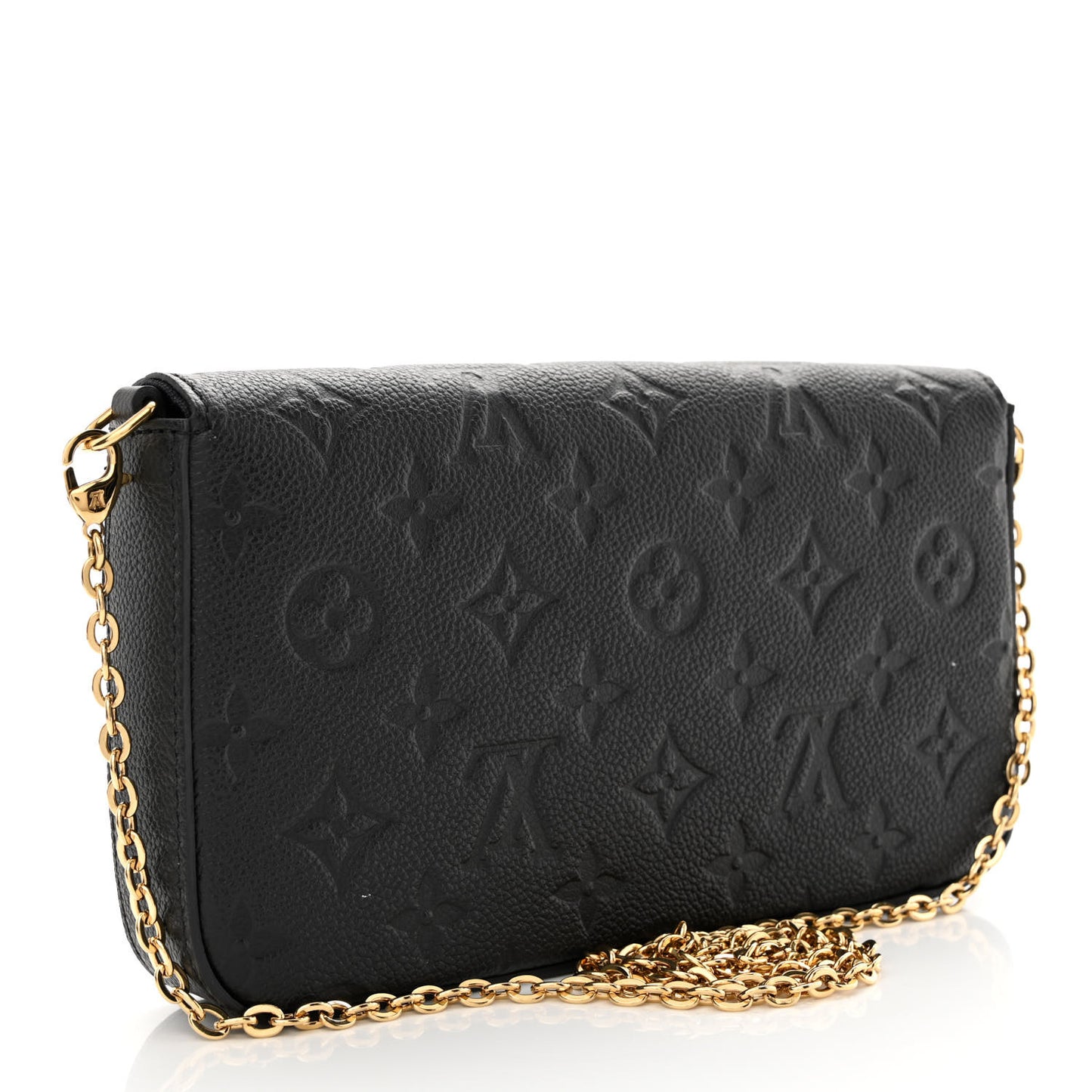 Empreinte Pochette Felicie Chain Wallet Black