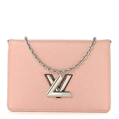 Louis Vuitton Epi Twist Belt Chain Wallet Rose Ballerine 1 of 10