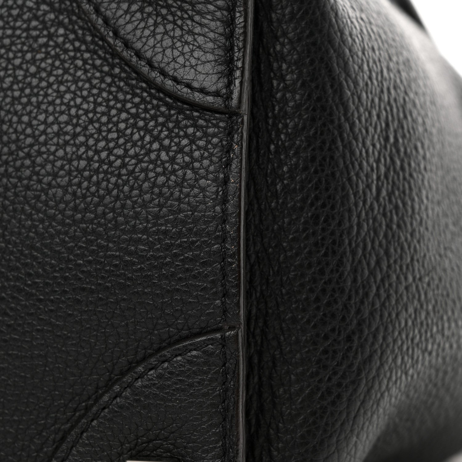 Celine Drummed Calfskin Mini Luggage Black 18 of 19