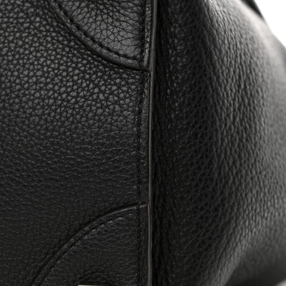 Celine Drummed Calfskin Mini Luggage Black 18 of 19