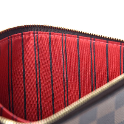 Louis Vuitton Damier Ebene Neverfull MM GM Pochette 9 of 9