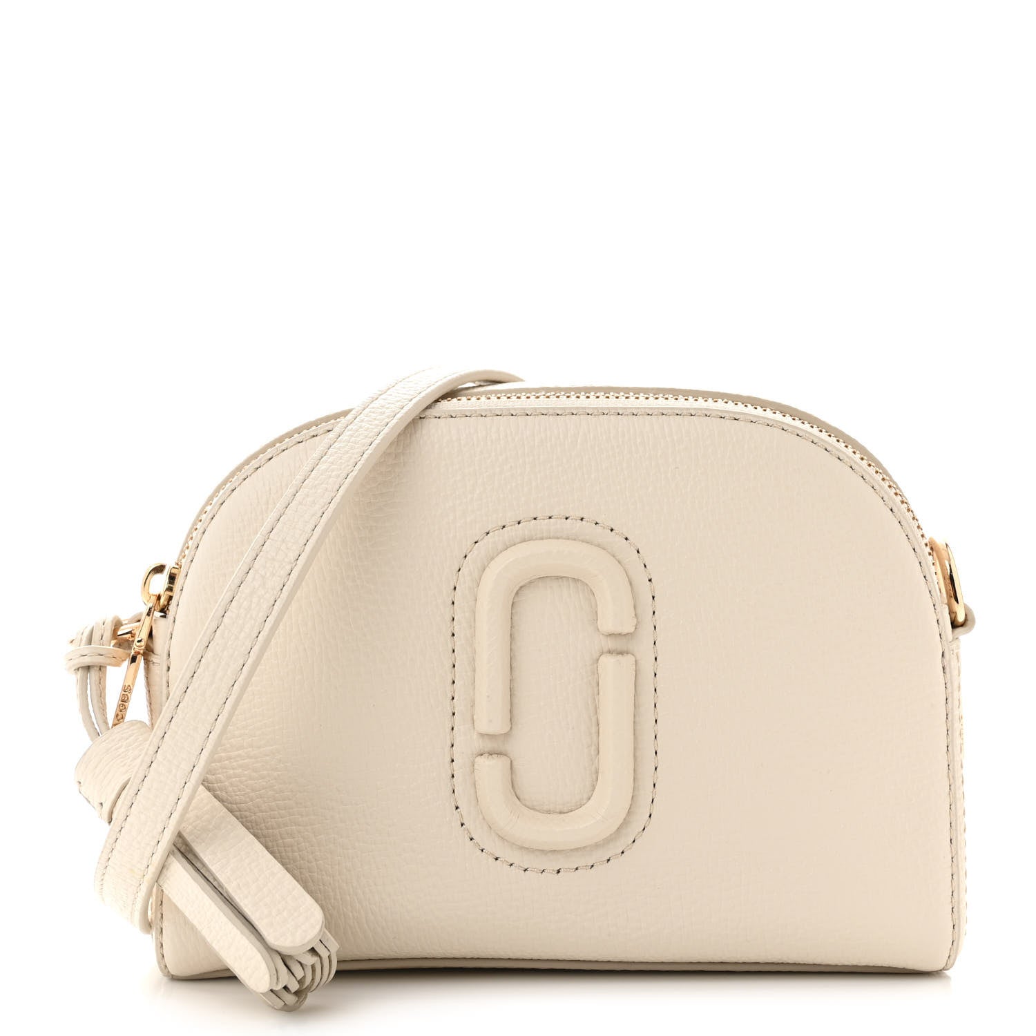 Marc Jacobs Calfskin Shutter Camera Crossbody Bag Ivory 1 of 10