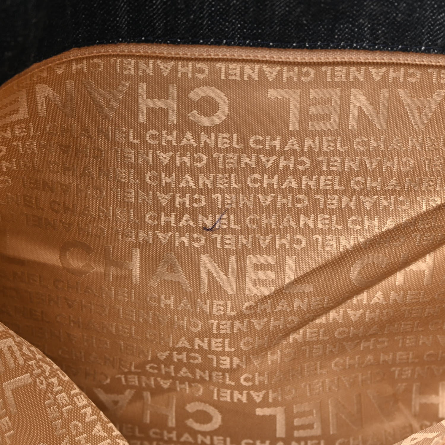 Chanel Denim XL Coco Cabas Tote Blue 13 of 13